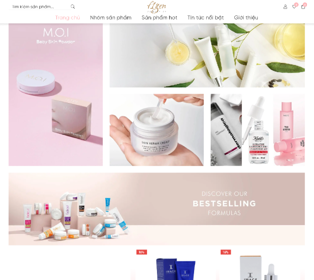 Website giới thiệu