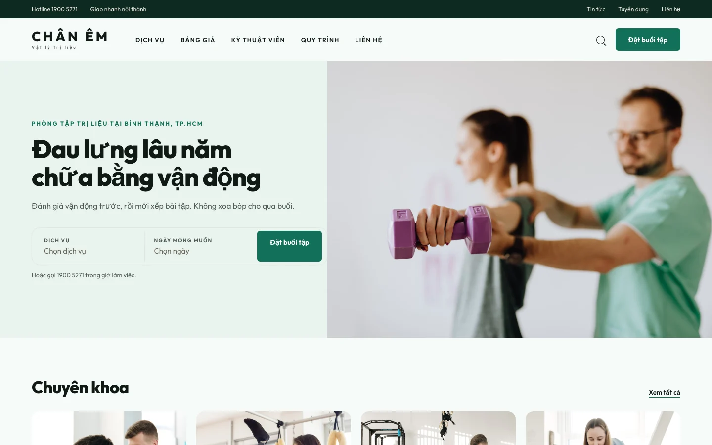 Ảnh xem trước giao diện CHÂN ÊM