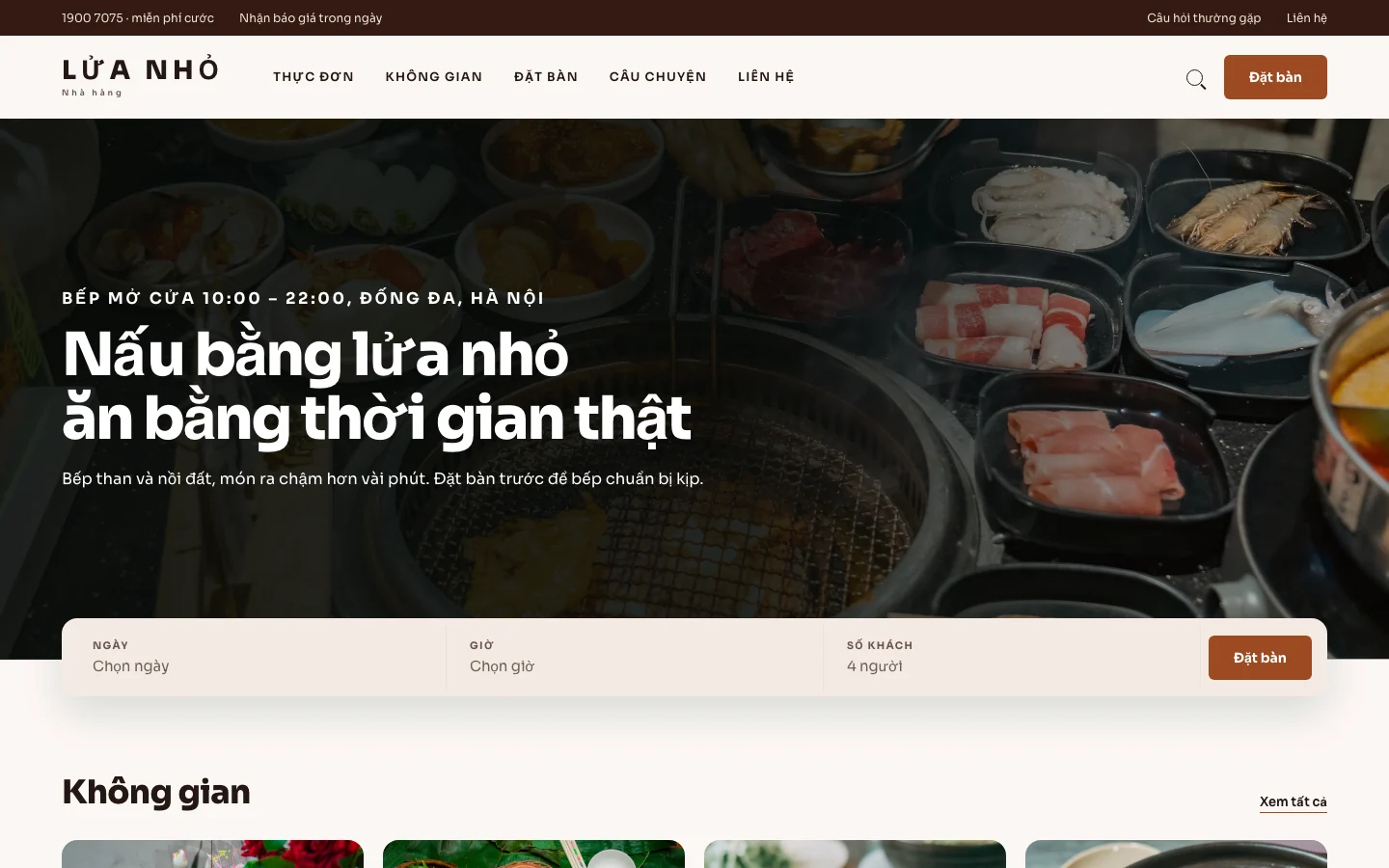 Ảnh xem trước giao diện LỬA NHỎ