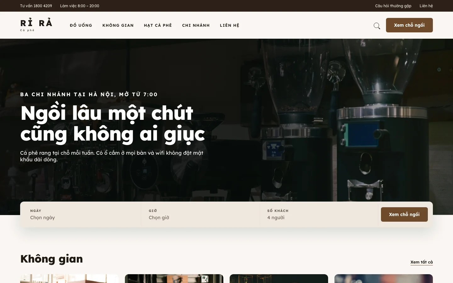 Ảnh xem trước giao diện RỈ RẢ