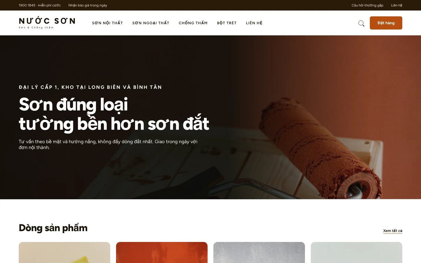 Ảnh xem trước giao diện NƯỚC SƠN