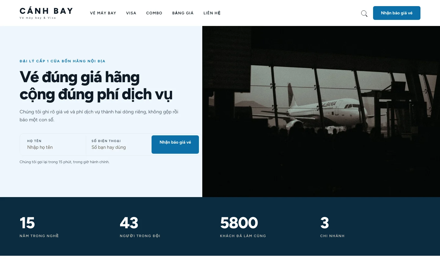 Ảnh xem trước giao diện CÁNH BAY