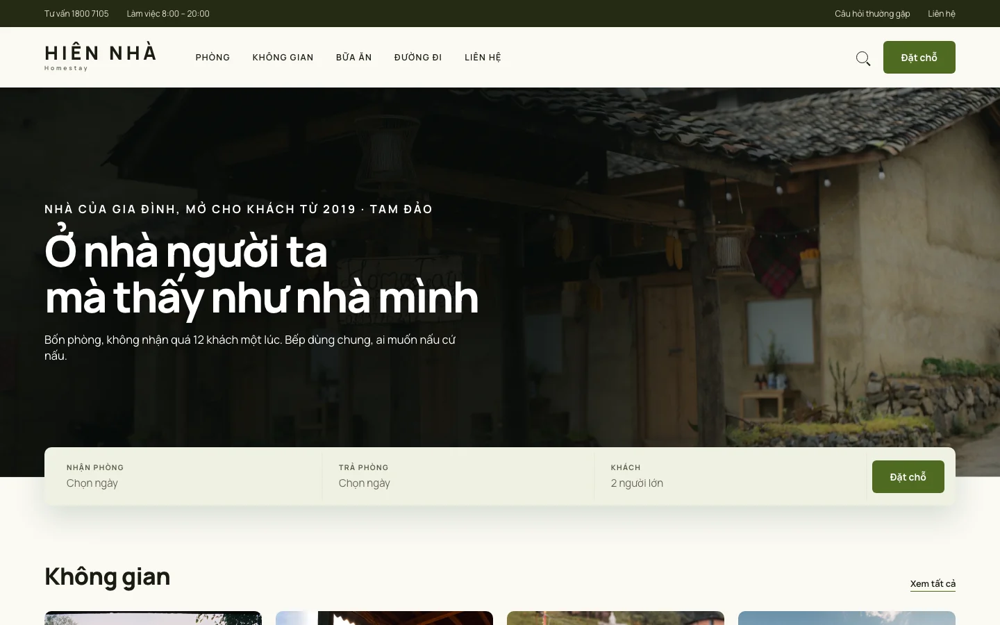 Ảnh xem trước giao diện HIÊN NHÀ