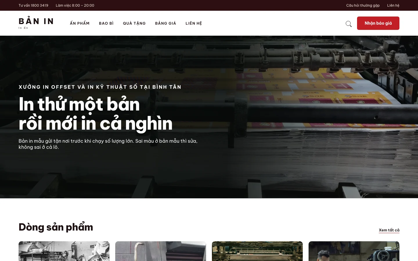 Giao diện BẢN IN trên laptop và điện thoại