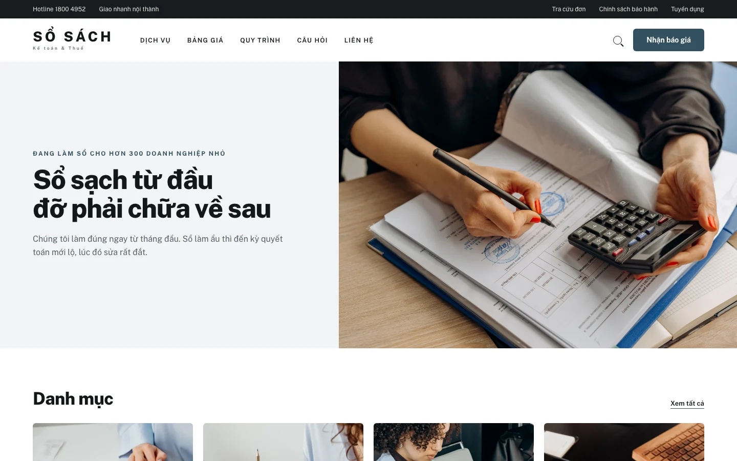 Ảnh xem trước giao diện SỔ SÁCH