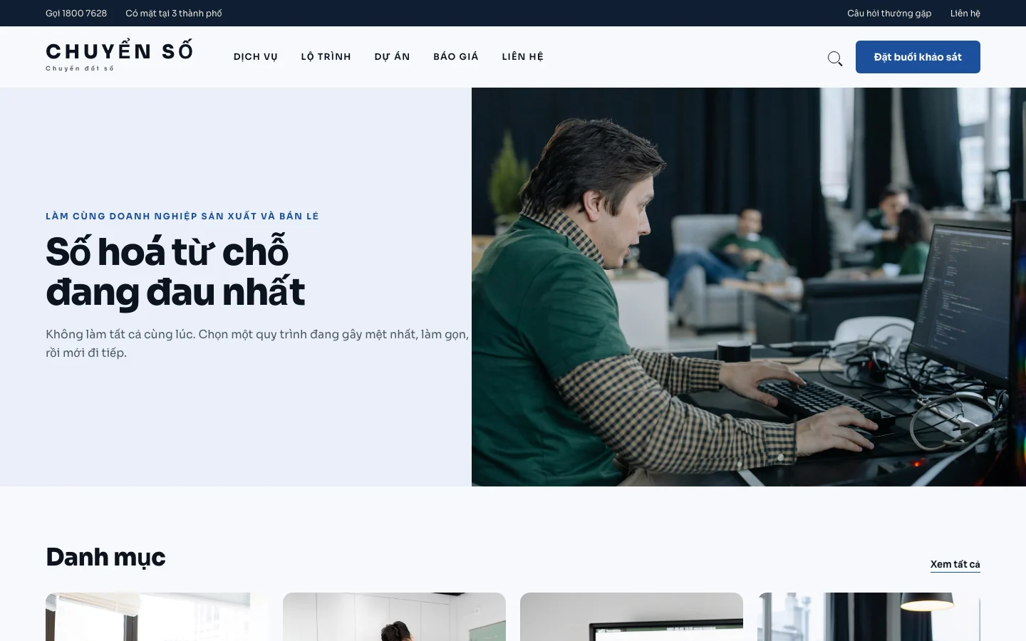 Ảnh xem trước giao diện CHUYỂN SỐ