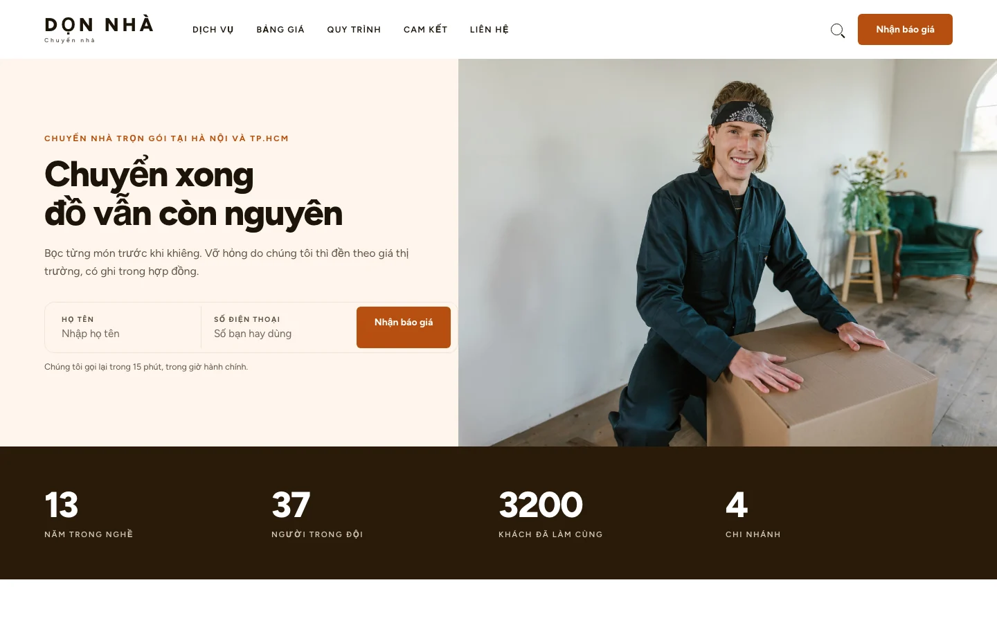 Ảnh xem trước giao diện DỌN NHÀ